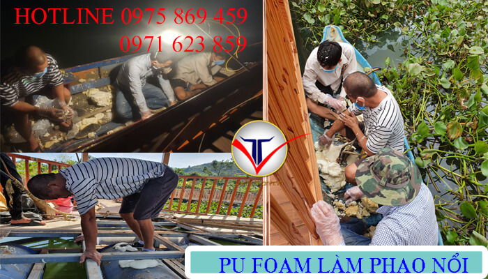 pu foam làm phao nổi